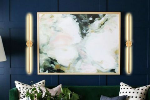 NOONLUX UNO LED APLİK,75 CM GOLD KAPLAMA