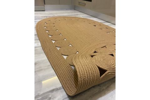 MİLDA JÜT KİLİM 48, EL ÖRGÜSÜ, HASIR, 100X200