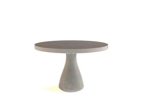 HAFİF BETON MASA EREBUS M 100X100X75 BEYAZ