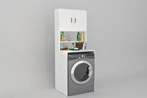 HİLAL BANYO DOLABI, BEYAZ