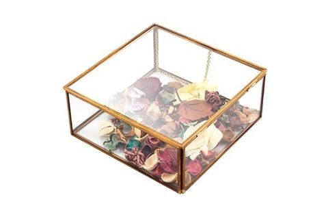 ALTIN DESENLİ ORTA BOY SAKLAMA KUTUSU