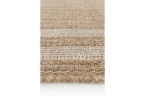 HALIMAX İNDİA JÜT HALI 668, BEYAZ ÇERÇEVELİ, 100X300