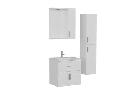 SANYA BANYO DOLABI AS2K1Ç80, BEYAZ, 65CM