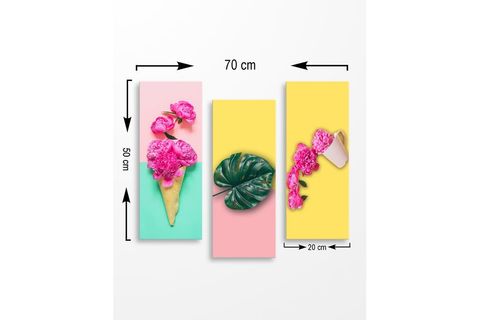 3 PARÇA MDF TABLO MDF7436502213205