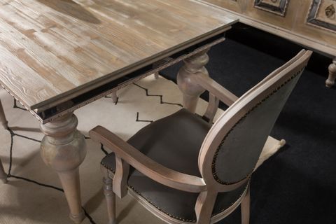 TURİ YEMEK ODASI TAKIMI, BEYAZ ESKİTME