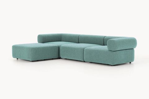 ALBA BUKLE MODÜLER KÖŞE KOLTUK, TURKUAZ