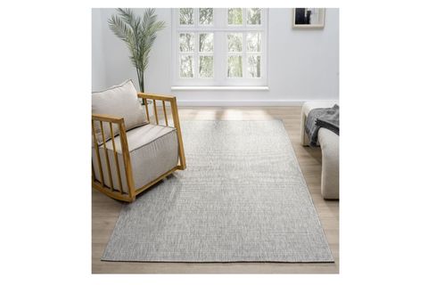 ESSE HAV TOZ VERMEZ KOLAY TEMİZLENEN HASIR DOKU SİSAL HALI, GRİ, 200X350, 663