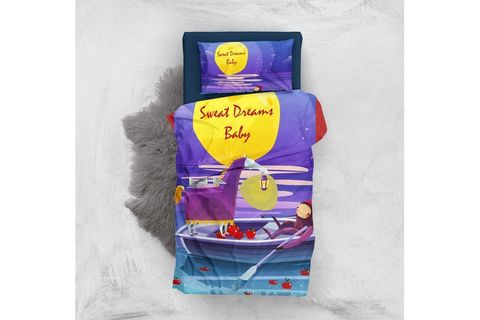 MONOHOME SWEET DREAMS 3D PAMUK SATEN BEBEK NEVRESİM TAKIMI