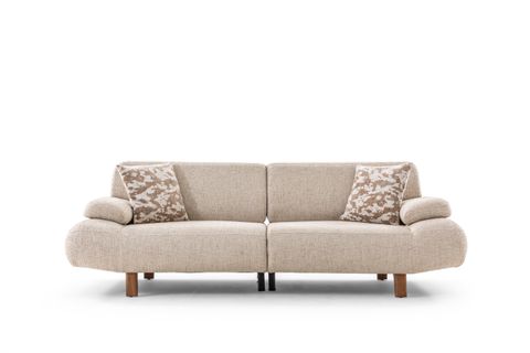 ROVENA ÜÇLÜ KOLTUK, KUM BEJİ