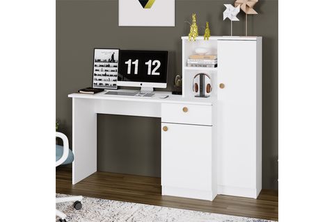 LEYLA ÇALIŞMA MASASI, BEYAZ