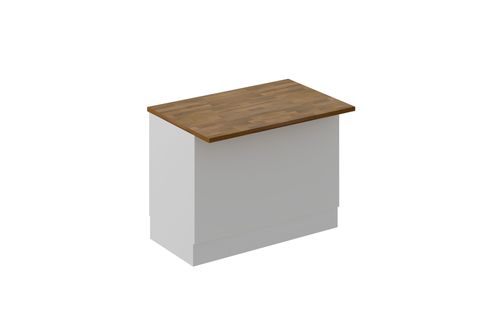 ALVİNKA 120 CM MBR_C ADA MUTFAK DOLABI, BEYAZ BEYAZ SUNTALAM