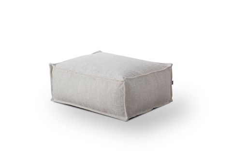 NOTRE SET KOLTUK PUF, BUKLET KUMAŞ BEYAZ