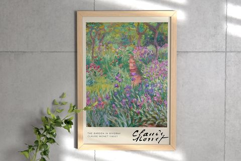 CLAUDE MONET I ÜÇLÜ ÇERÇEVELİ TABLO