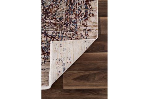 KOZA NOSTALGİA BEJ BORDO SALON HALISI A3009B, 100X300