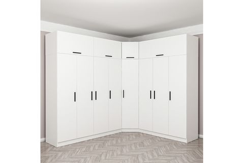 MİNAR KALE GARDIROP 3,  8 KAPAKLI,  190 CM