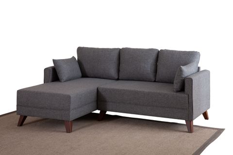 GLORİA MİNİ KÖŞE, GRİ, SOL