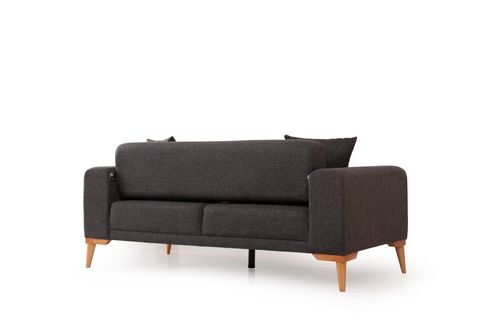 BABİL İKİLİ KANEPE, ANTRASİT