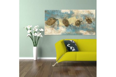 YAPRAKLAR KANVAS TABLO CİGE-873 60X120CM