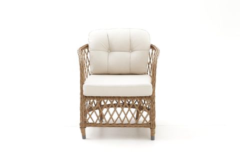 PALMA RATTAN ÜÇLÜ OTURMA GRUBU, CAPPUCCINO