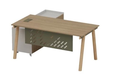 PİWORK YÖNETİCİ ETAJERLİ OFİS MASA, 180 CM