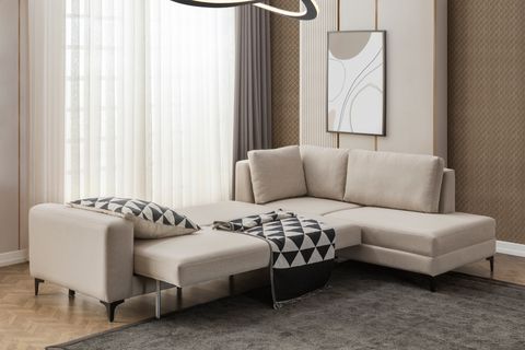 NESA KÖŞE KOLTUK, METAL AYAK, KUMAŞ DEĞİŞİMLİ, SAĞ KÖŞE
