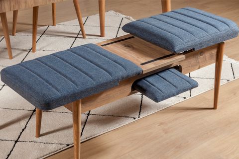 SEMBOL AÇILIR BENCH, ATLANTİK LACİVERT