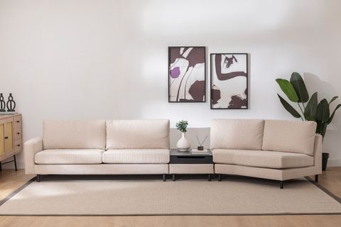 MERLİN KENDİ SETİNİ YARAT, KREM ŞÖNİL, METAL AYAK, SHOWROODAN KUMAŞ DEĞİŞİMLİ