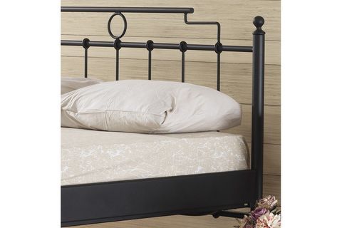 UNİMET HATKUS METAL KARYOLA, SİYAH, 140X200