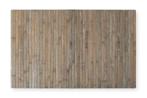 Bambus Fußmatte, 50x80 cm, Grau