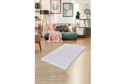 CHİLAİ HOME MİLANO BEYAZ HALI BANYO HALISI PASPAS SETİ 70X120