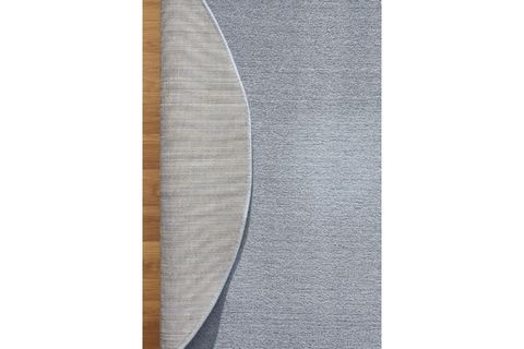 MİRA BALİ 4500 MODERN SHAGGY HALI, MAVİ, 120X120