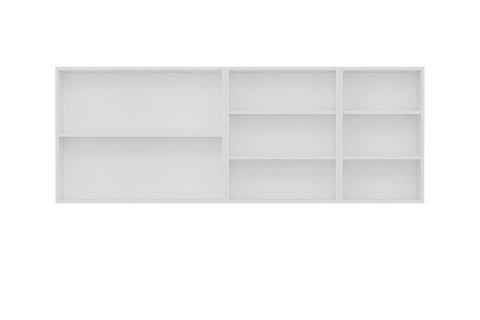 MİNAR 195 CM MUTFAK DOLABI BEYAZ 195-B2-ÜST MODÜL