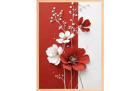 ÇİÇEKLER TABLO SETİ, 50X70