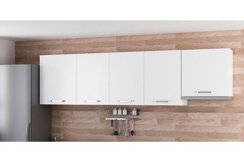 MİNAR 270 CM MUTFAK DOLABI BEYAZ 270-B5-ÜST MODÜL