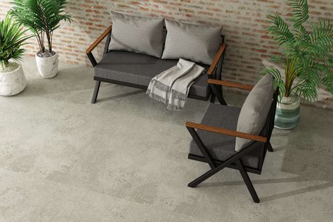 WOODESK BEGONVİL İKİLİ BAHÇE TAKIMI, GRİ, CPT5531-130