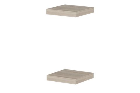 MİNAR GİZLİ RAF TUTUCULU İKİLİ DUVAR RAFI SONOMO, 23 CM