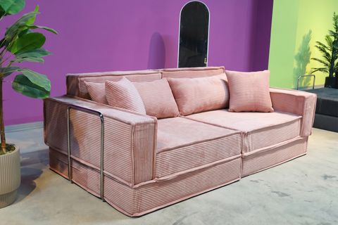 PUZZLE SÜNGER KOLTUK, PEMBE