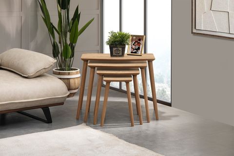 VEGA ZİGON SEHPA, DÖRTLÜ, MEŞE