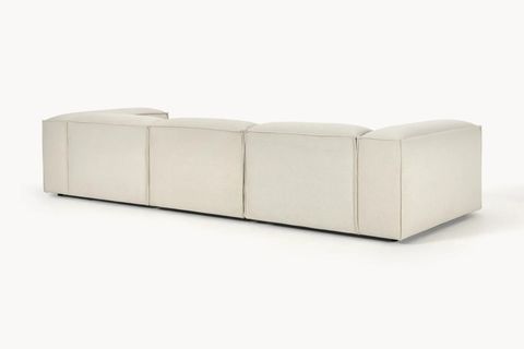 LENA ÜÇLÜ KETEN KOLTUK, KIRIK BEYAZ