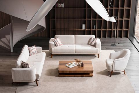 ELİT ÜÇLÜ KOLTUK, BEJ