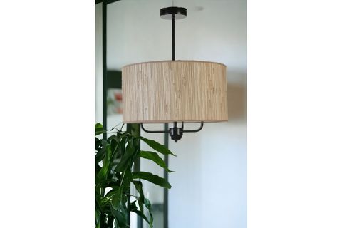 BAMBU 09 ABAJURLU ÜÇLÜ SARKIT AVİZE