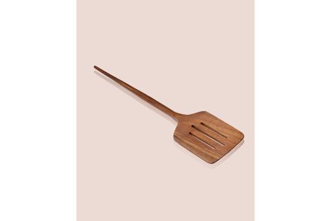 THE MİA NATURA AKASYA DELİKLİ SPATULA 35X8 CM