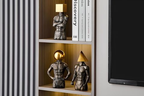 GEOMETRİK ADAM OBJE, ÜÇLÜ SET