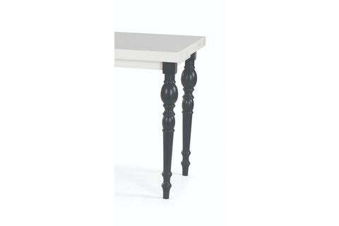 DAMLA COUNTRY MASA, BEYAZ ANTRASİT, 125X80