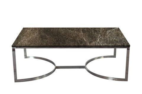 MARRON MİNAS ORTA SEHPA, GÜMÜŞ