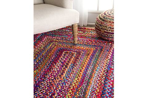 KOZA HALI NATURA JÜT HASIR HALI 00013A MULTİ 90X150