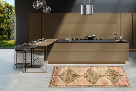 AİDA HOME PALLİO MAKİNADA YIKANABİLEN KAYDIRMAZ MUTFAK HALISI 80X150