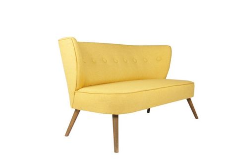 BİENVİLLE LOVESEAT İKİLİ KOLTUK, SARI