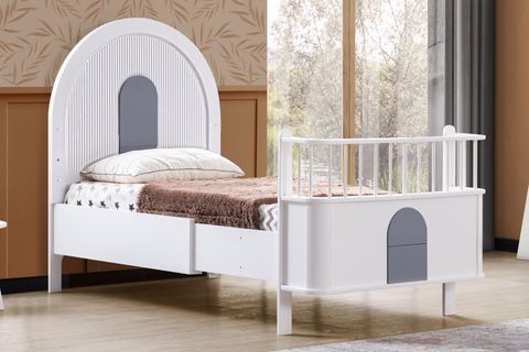 VENÜS BÜYÜYEN BEŞİK 90X130 VENÜS KARYOLA 90X190, GRİ