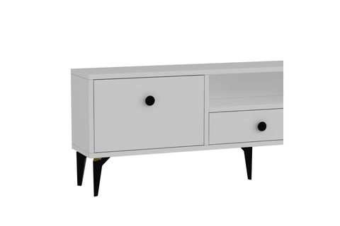 DROP TV SEHPASI, BEYAZ SİYAH KULP, 1300DROPDD 1